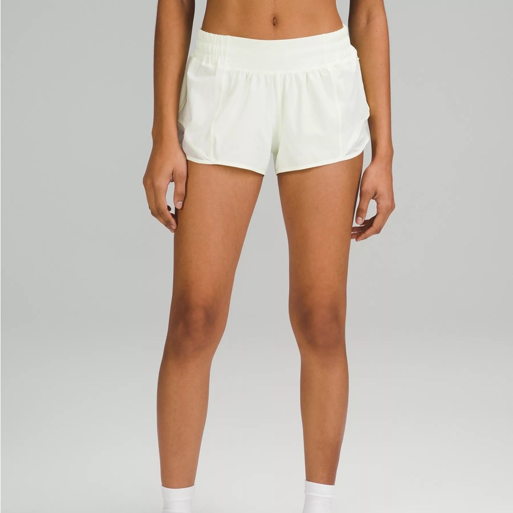 NWOT lululemon bone shorts